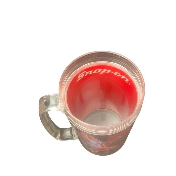 Vintage SNAP-ON Tools Thermo-Serv Plastic Mug Beer Coffee Anita Jan Feb 1992 - Picture 5 of 11